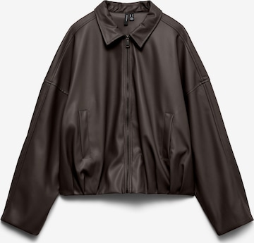 VERO MODA Prehodna jakna 'VMPolly' | rjava barva: sprednja stran