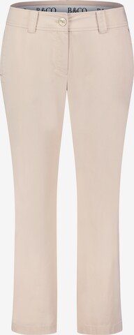 Betty & Co Loosefit Chino-Hose mit Taschen in Beige: predná strana