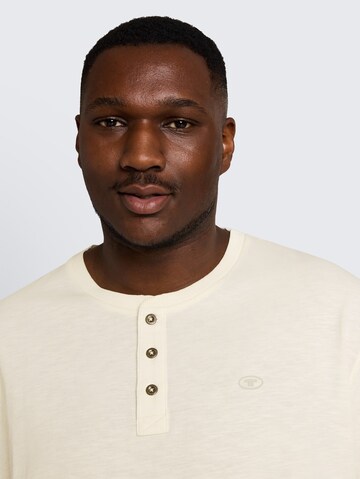 TOM TAILOR Men + Shirt in Wit