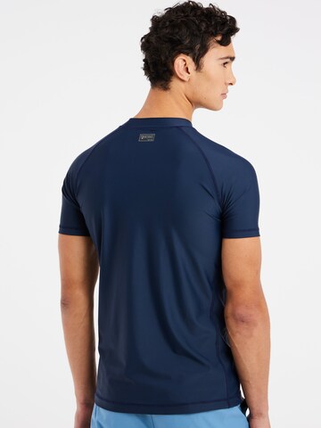 PROTEST Performance shirt 'PRTCATERS' in Blue