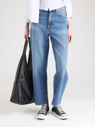 Calvin Klein Jeans - Loosefit Vaquero en azul: frente