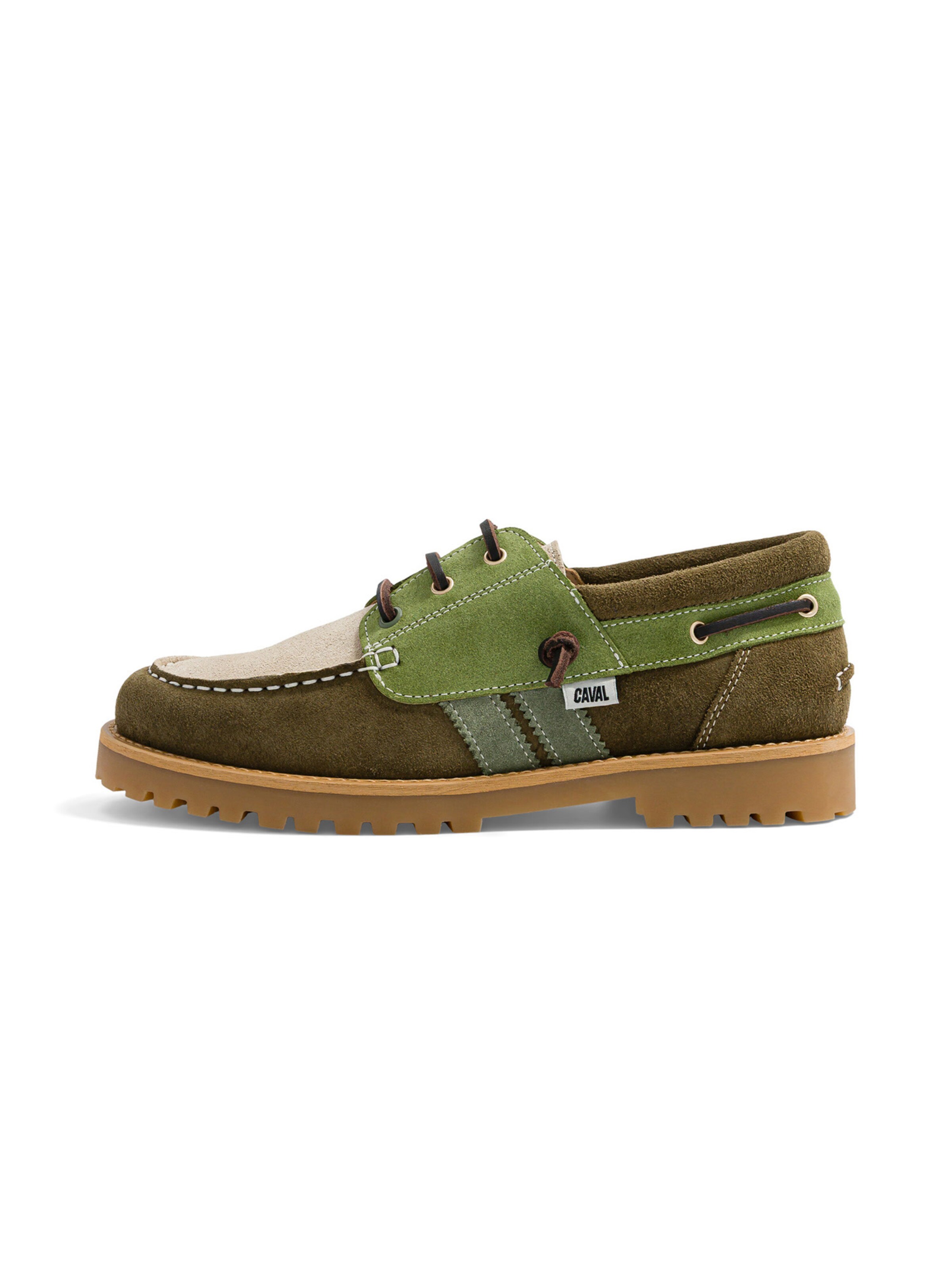 Caval Mocassins in Groen