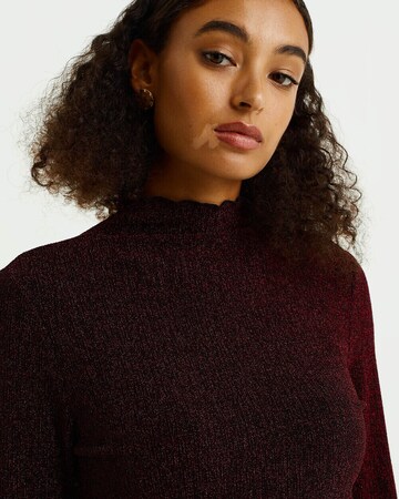 WE Fashion Sweater in Red