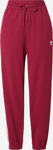 ADIDAS ORIGINALS Broek 'Adicolor Classics Relaxed' in Rood: voorkant