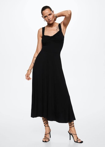 MANGO Sukienka 'Cali' w kolorze czarny: przód