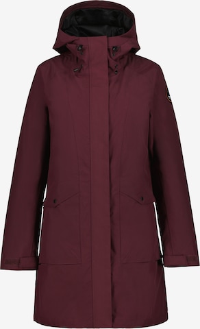 Manteau d’hiver 'Ulysses' ICEPEAK en rouge : devant