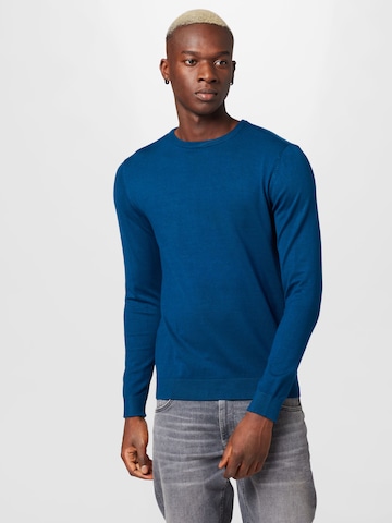 Petrol Industries Sweater in Blue: front