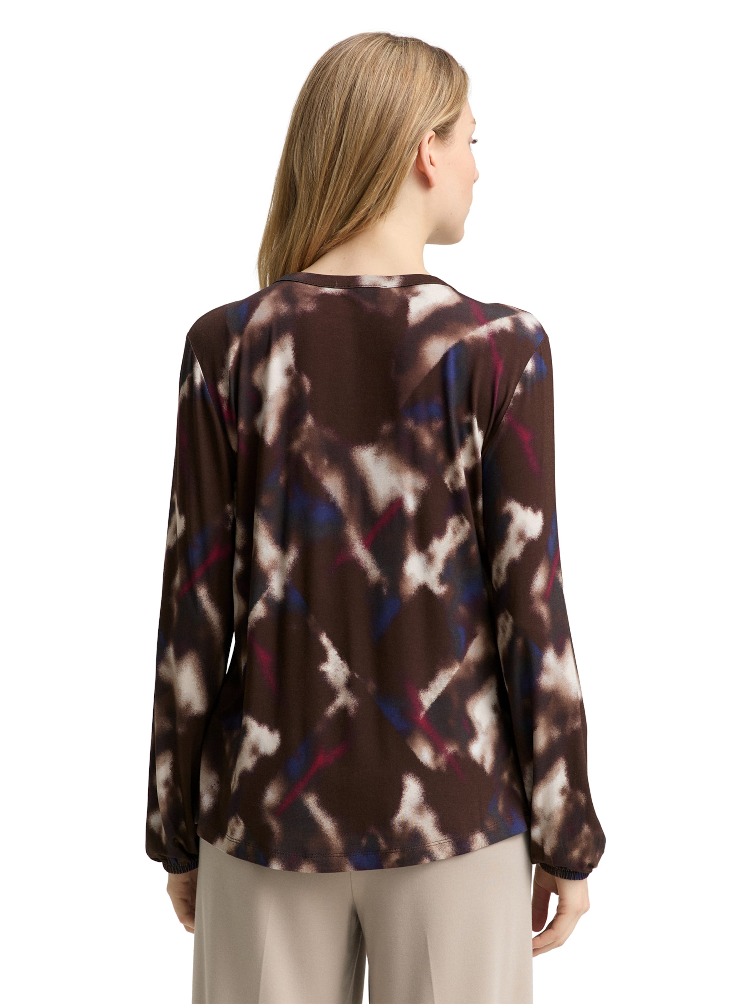 TOM TAILOR Футболка в Коричневый