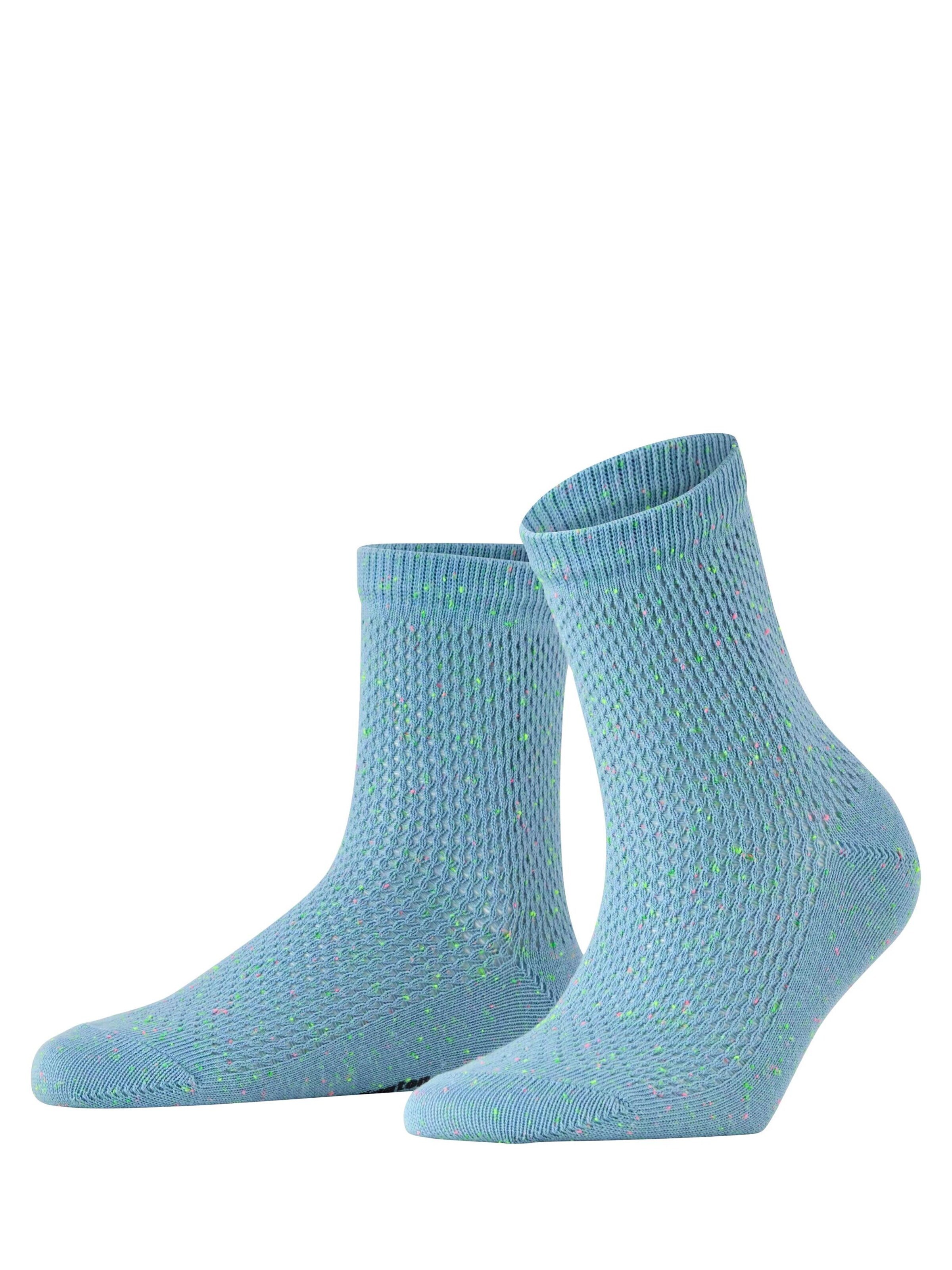 BURLINGTON Socks 'Neon Splash' in Blue: front