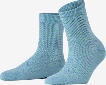 BURLINGTON Socks 'Neon Splash' in Blue: front
