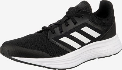 ADIDAS Chaussure de course 'Galaxy' en noir / blanc, Vue avec produit