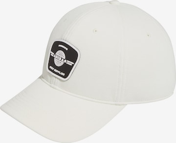 ADIDAS PERFORMANCE Athletic Cap in Beige: front