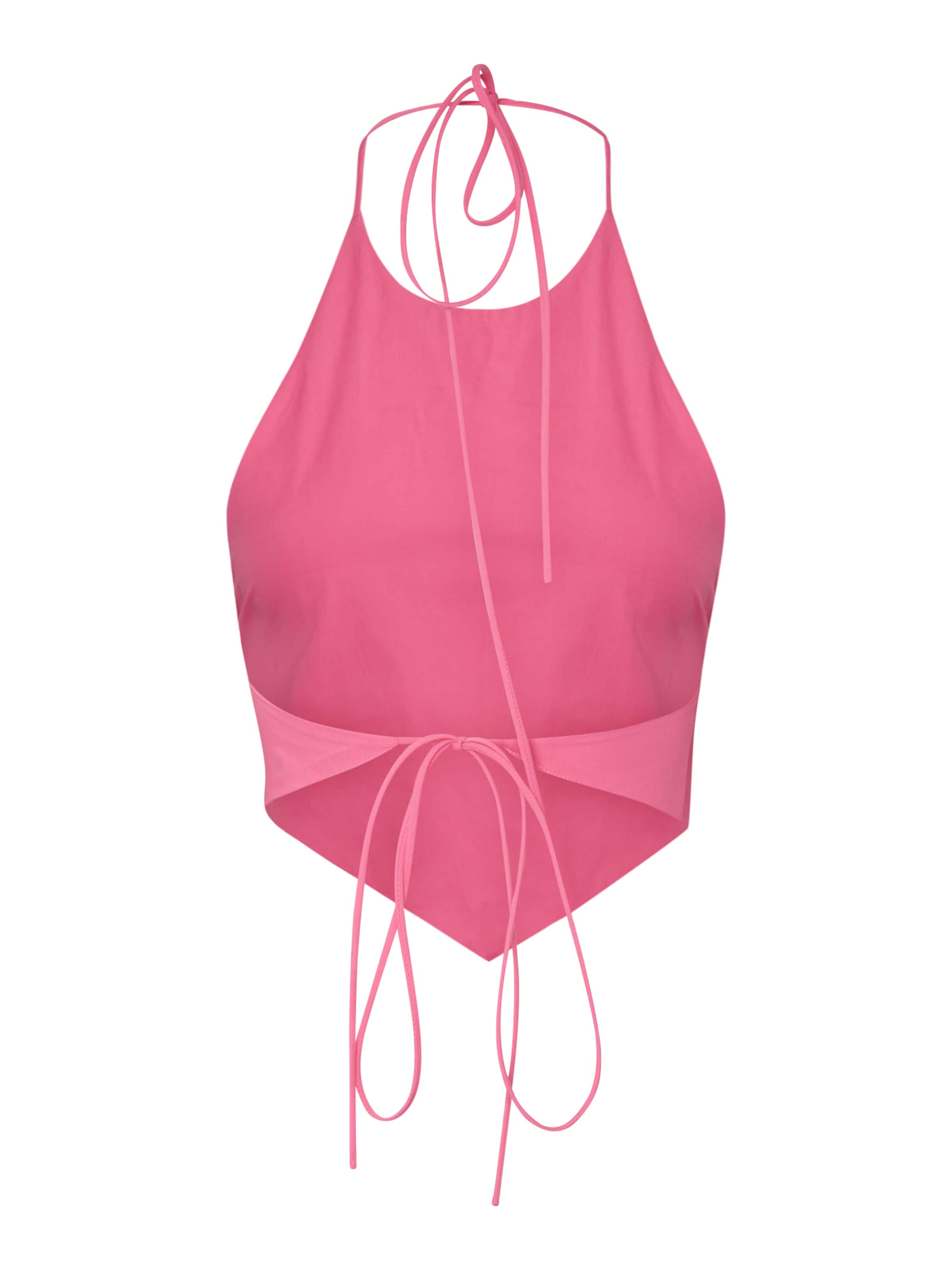 Nasty Gal Petite Top 'Poplin' in Pink