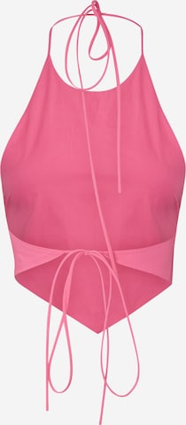 Nasty Gal Petite Top 'Poplin' w kolorze różowy