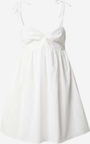 EDITED Φόρεμα 'Ela' σε λευκό: μπροστά
