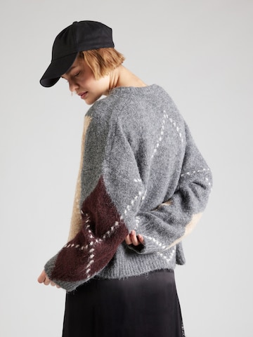 Noella Oversized sweater 'Lai' in Grey