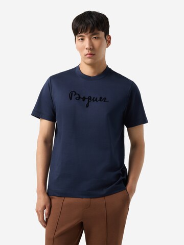 BOGNER Shirt 'Lukas' in Blue: front