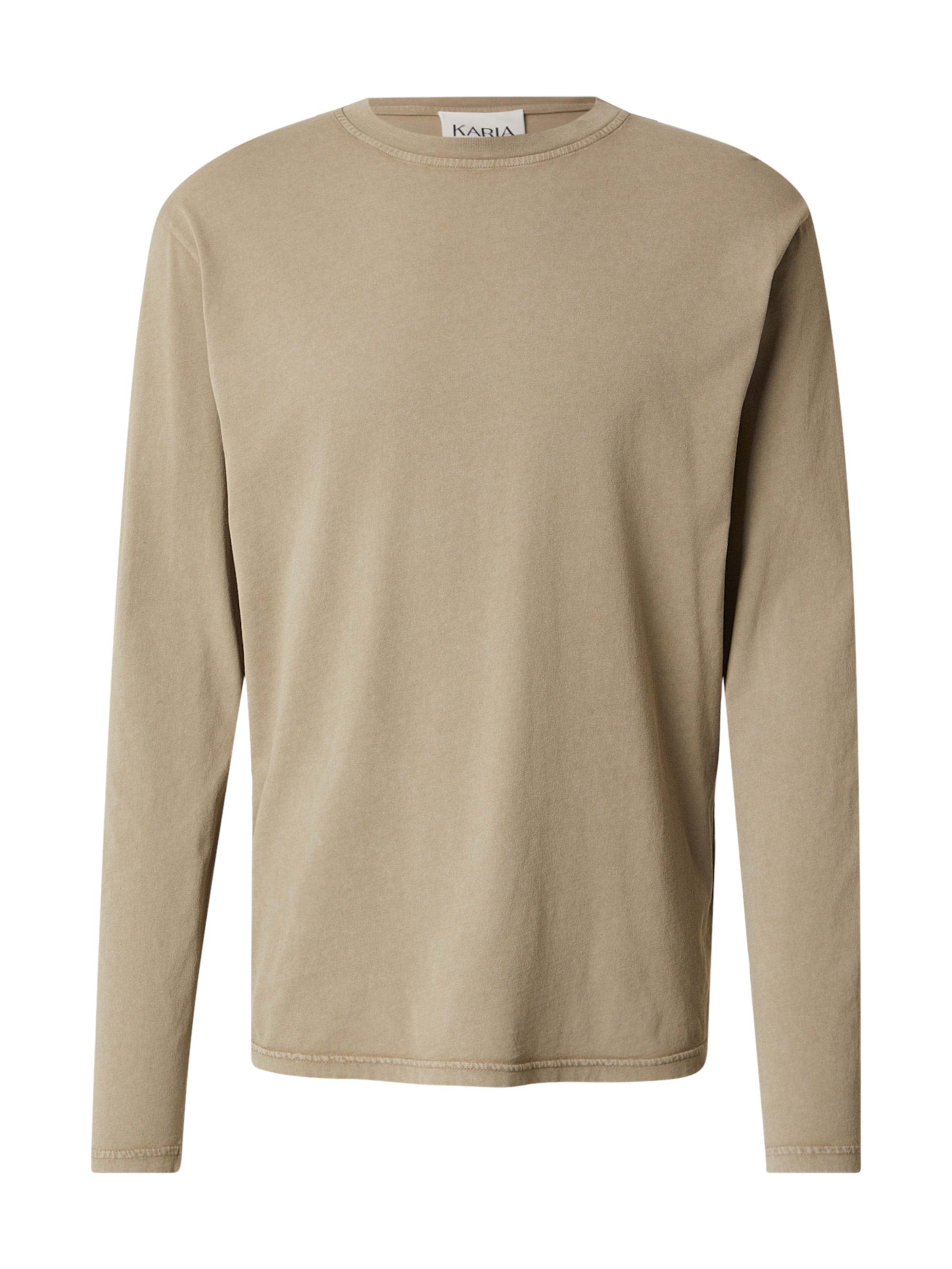 KARIA by Loris Karius Tričko - Hnedá: predná strana