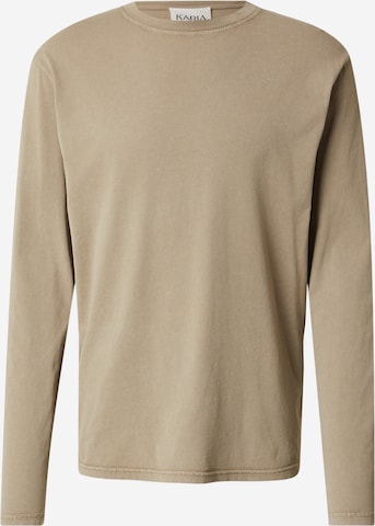 brūns KARIA by Loris Karius T-Krekls: no priekšpuses