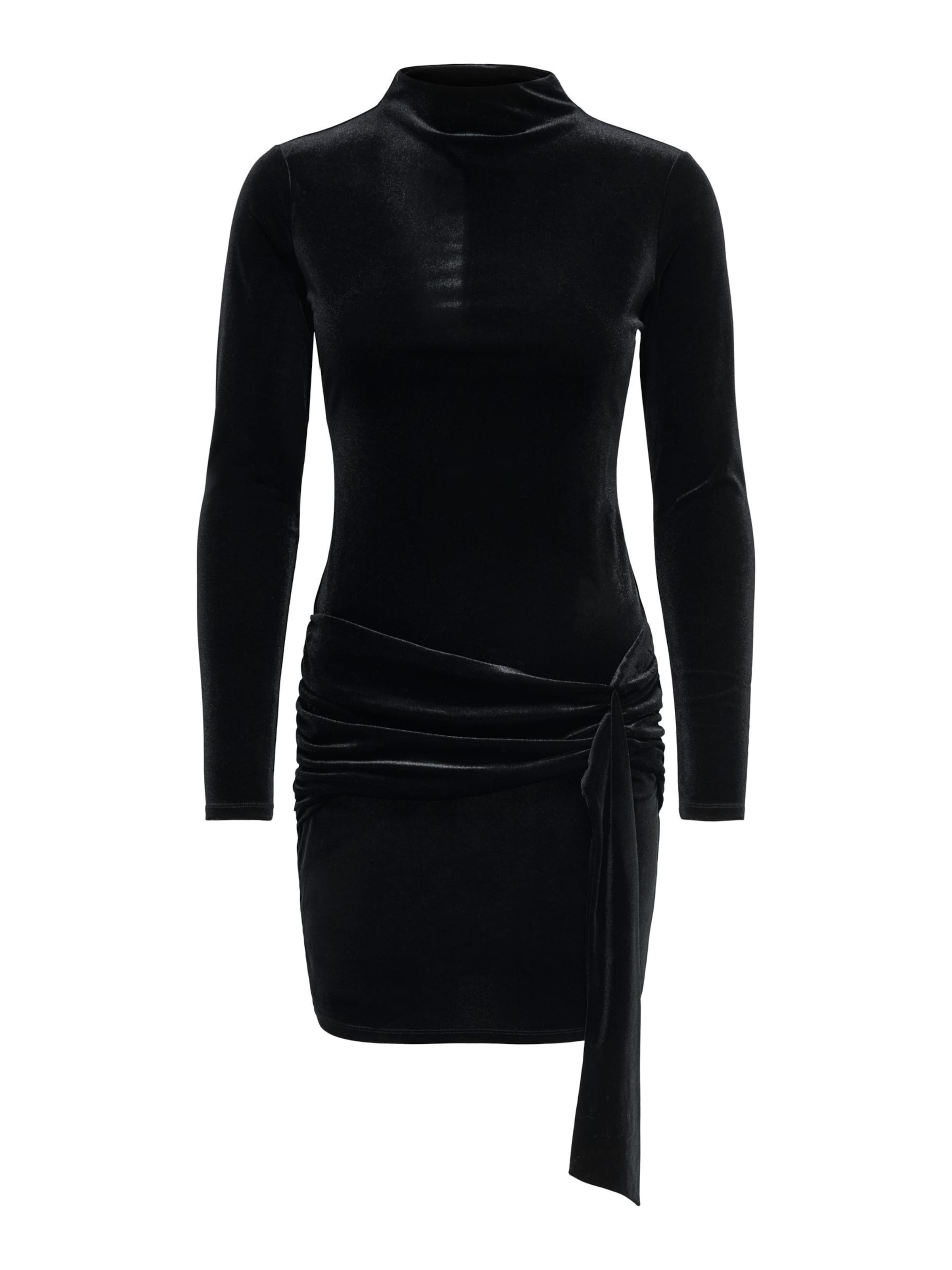 Robe 'SMOOTH' ONLY en noir : devant