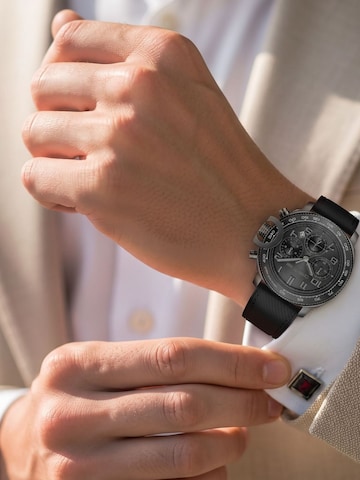 CERRUTI 1881 Analoog horloge 'Chronograph Positano' in Zwart