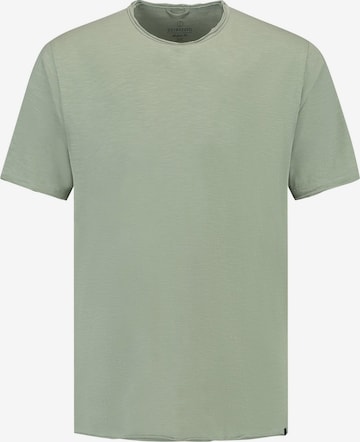 Dstrezzed T-Shirt 'The Mc. Queen' in Grün: Vorderseite