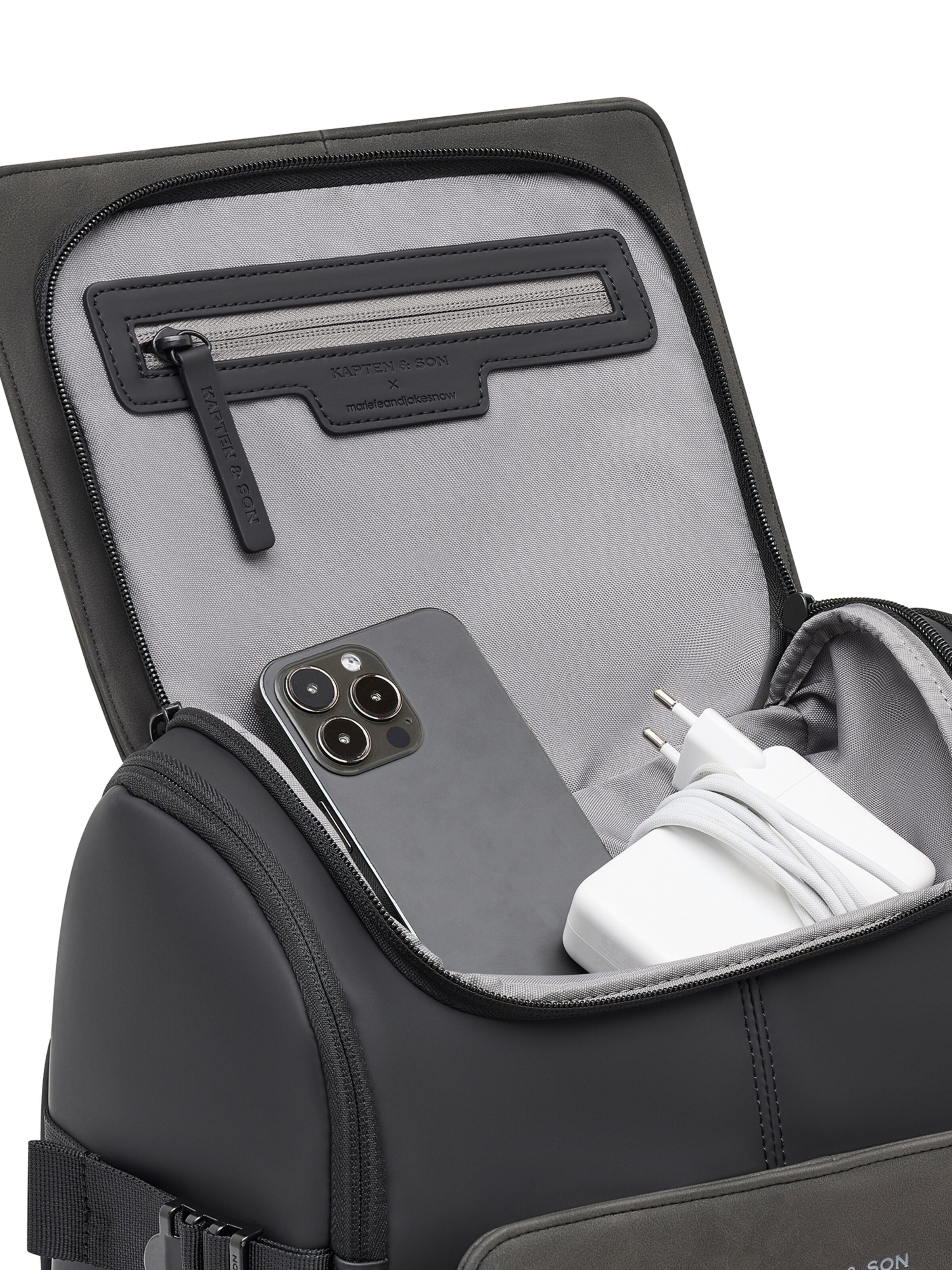 Kapten & Son Backpack 'Bali Medium' in Black