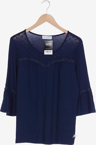 Himmelblau by Lola Paltinger Langarmshirt XXL in Blau: predná strana