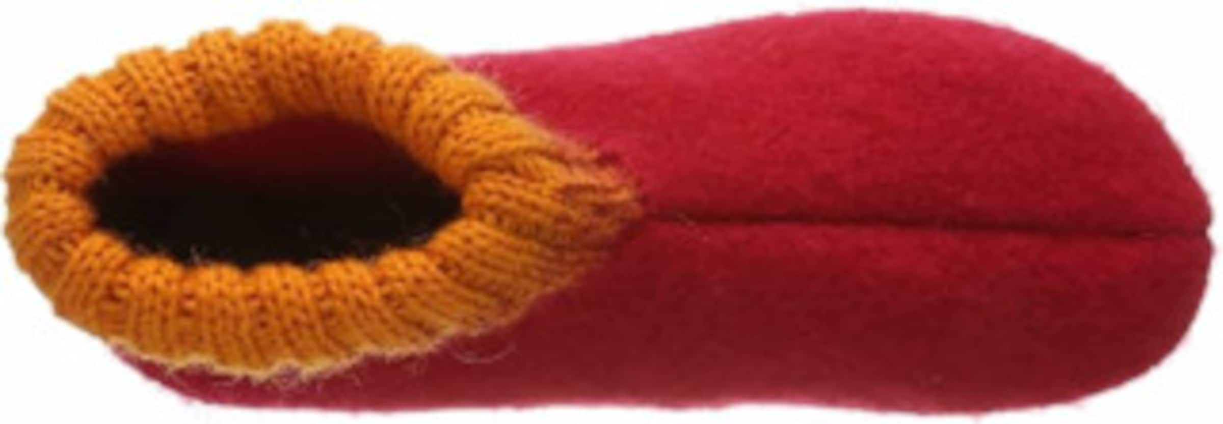 HAFLINGER Slippers in Red
