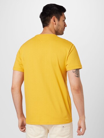 Tommy Jeans - Camiseta en amarillo