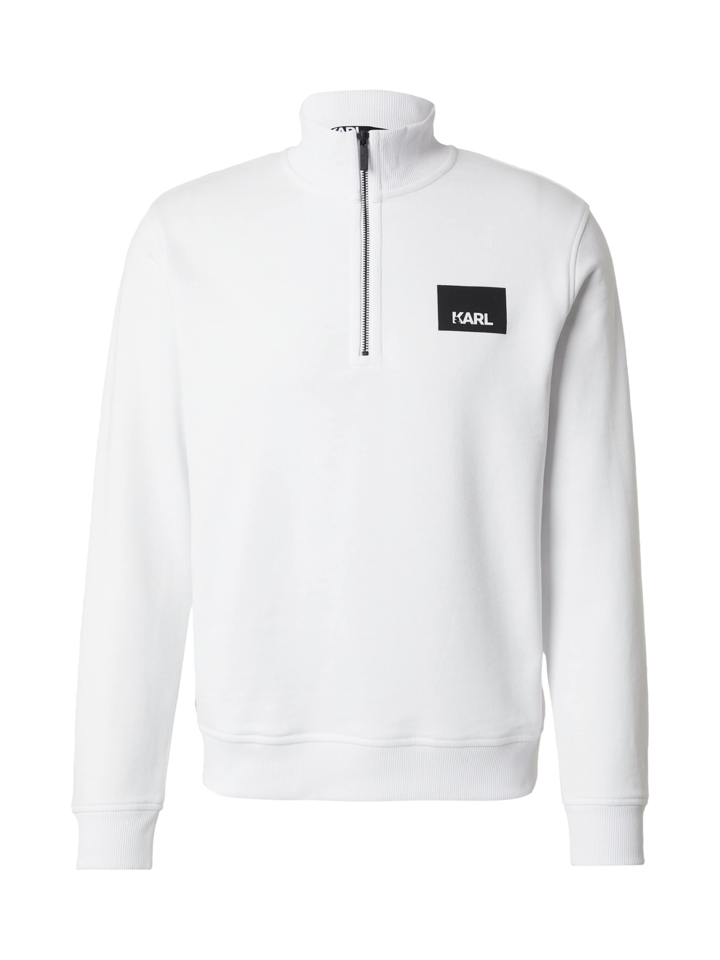Karl Lagerfeld Mikina - Biela: predná strana