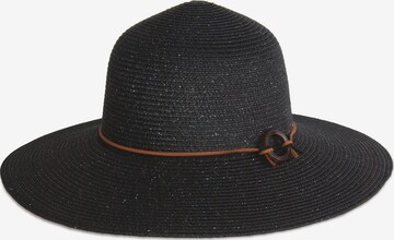 MJM Hat in Black: front
