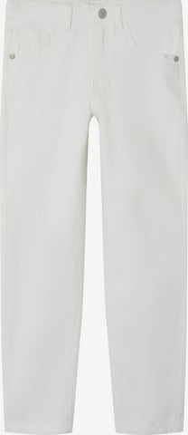 Regular Pantalon NAME IT en blanc : devant