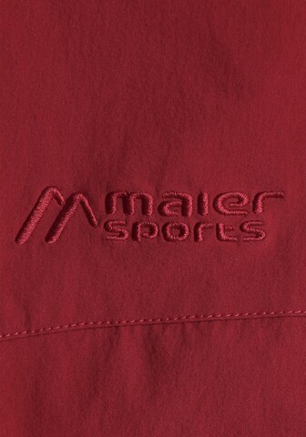 Maier Sports Regular Sporthose in Rot