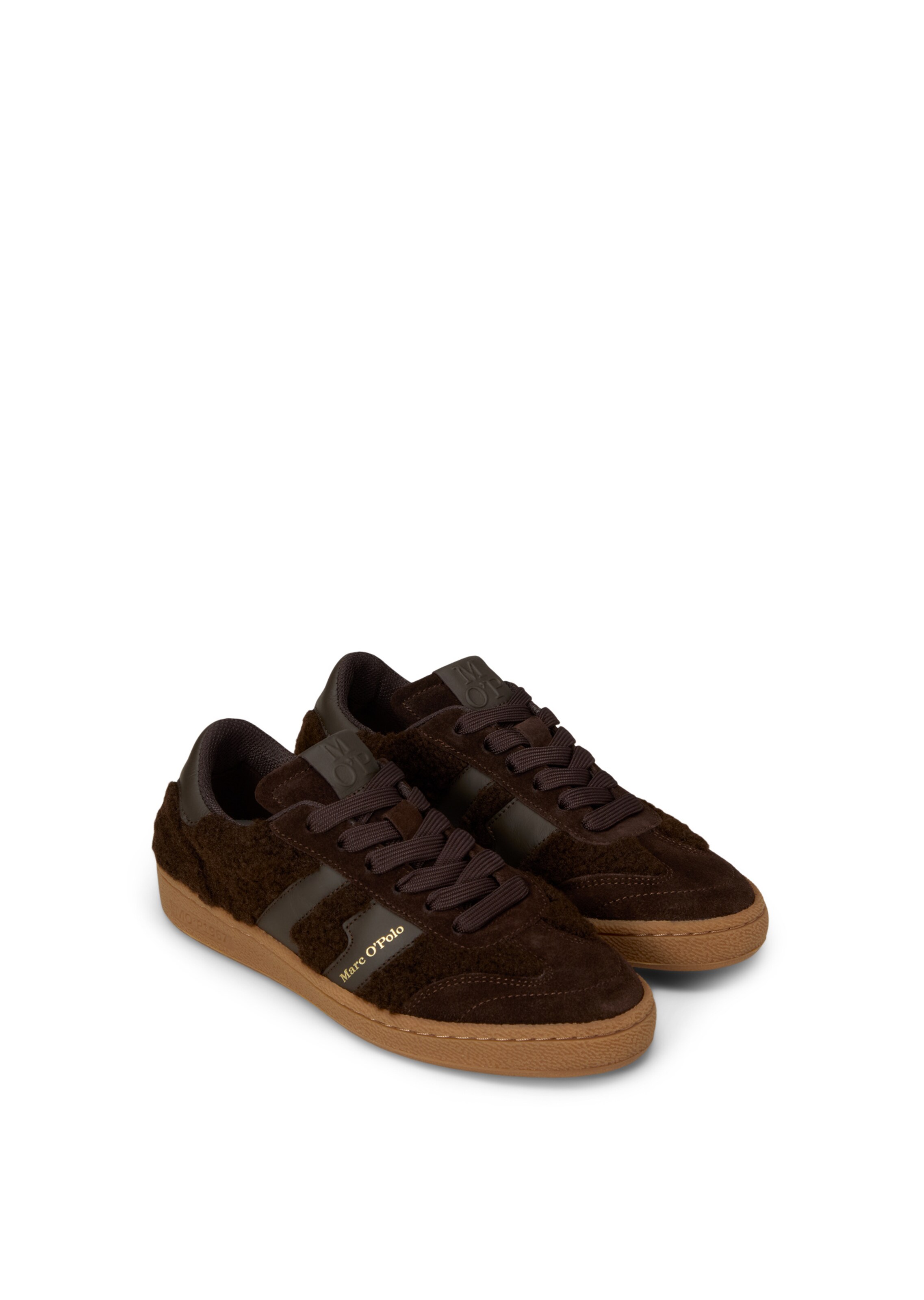 Marc O'Polo Sneaker 'Court' in Braun