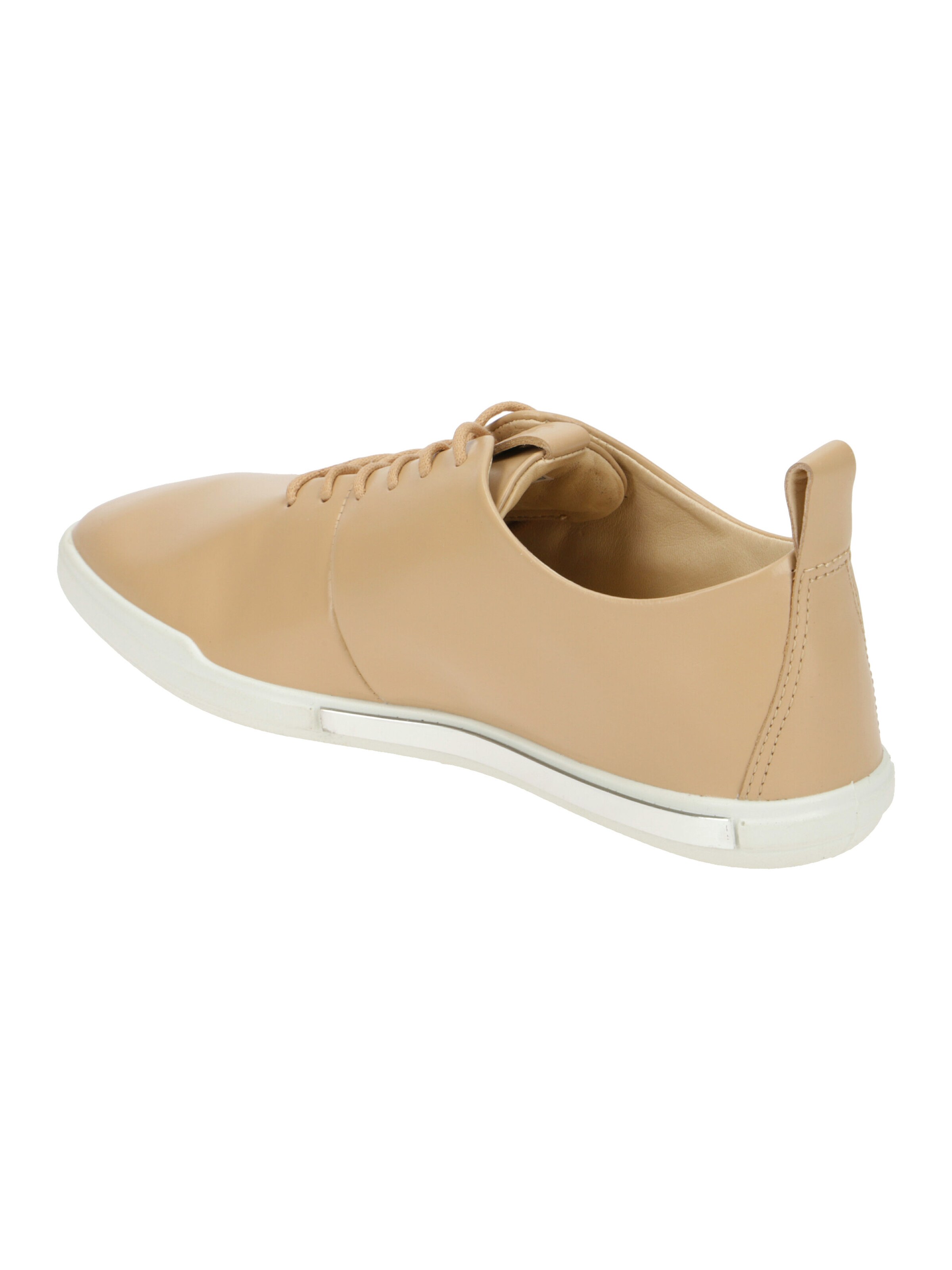 ECCO Schnürschuh 'Ecco Simpil 2 Schuhe beige Damen Schnürer' in Beige