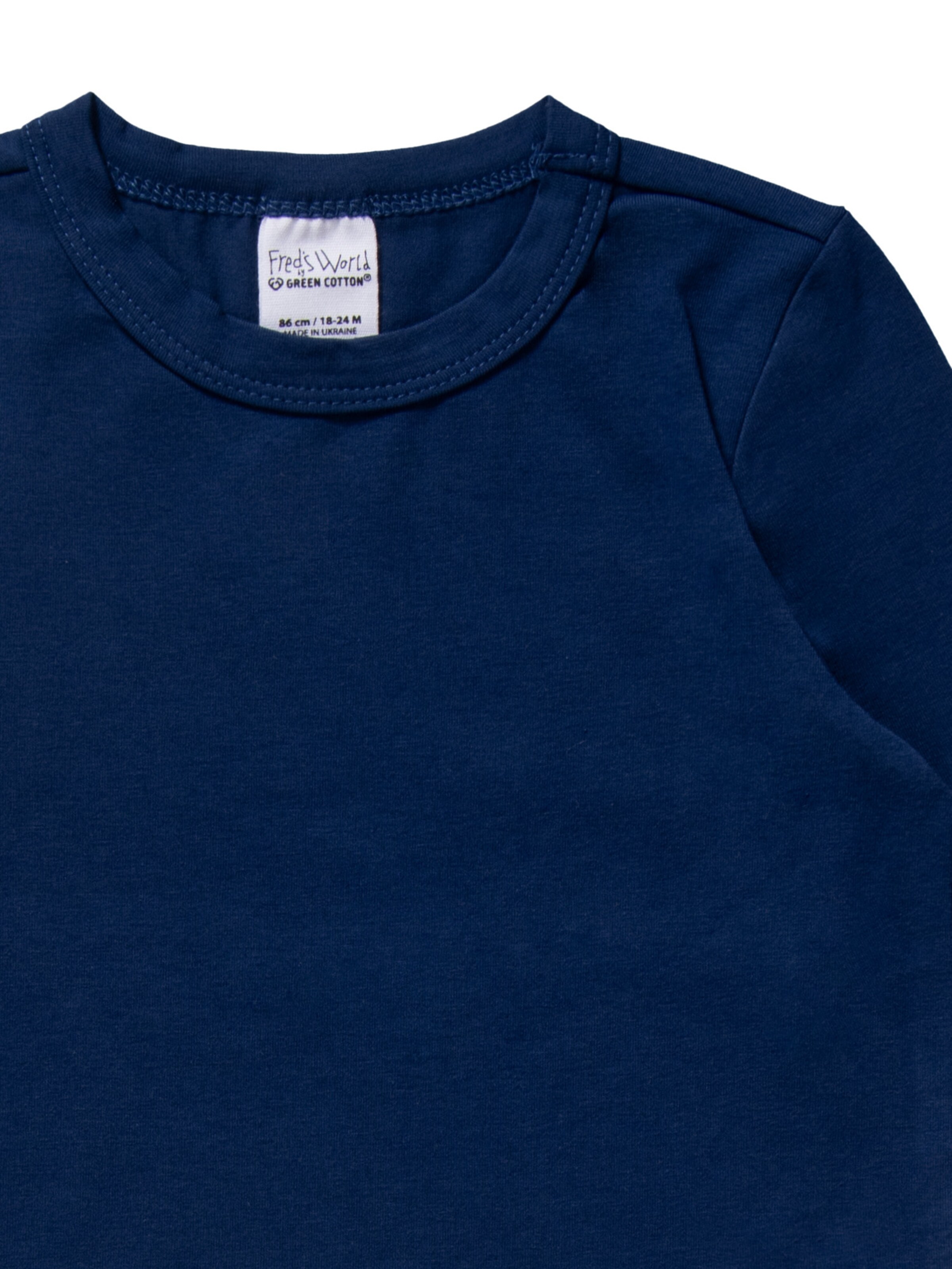 Maglietta di Fred's World by GREEN COTTON in blu