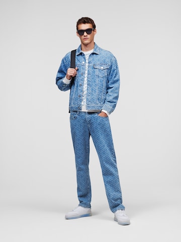 Karl Lagerfeld Štandardný strih Džínsy - Modrá