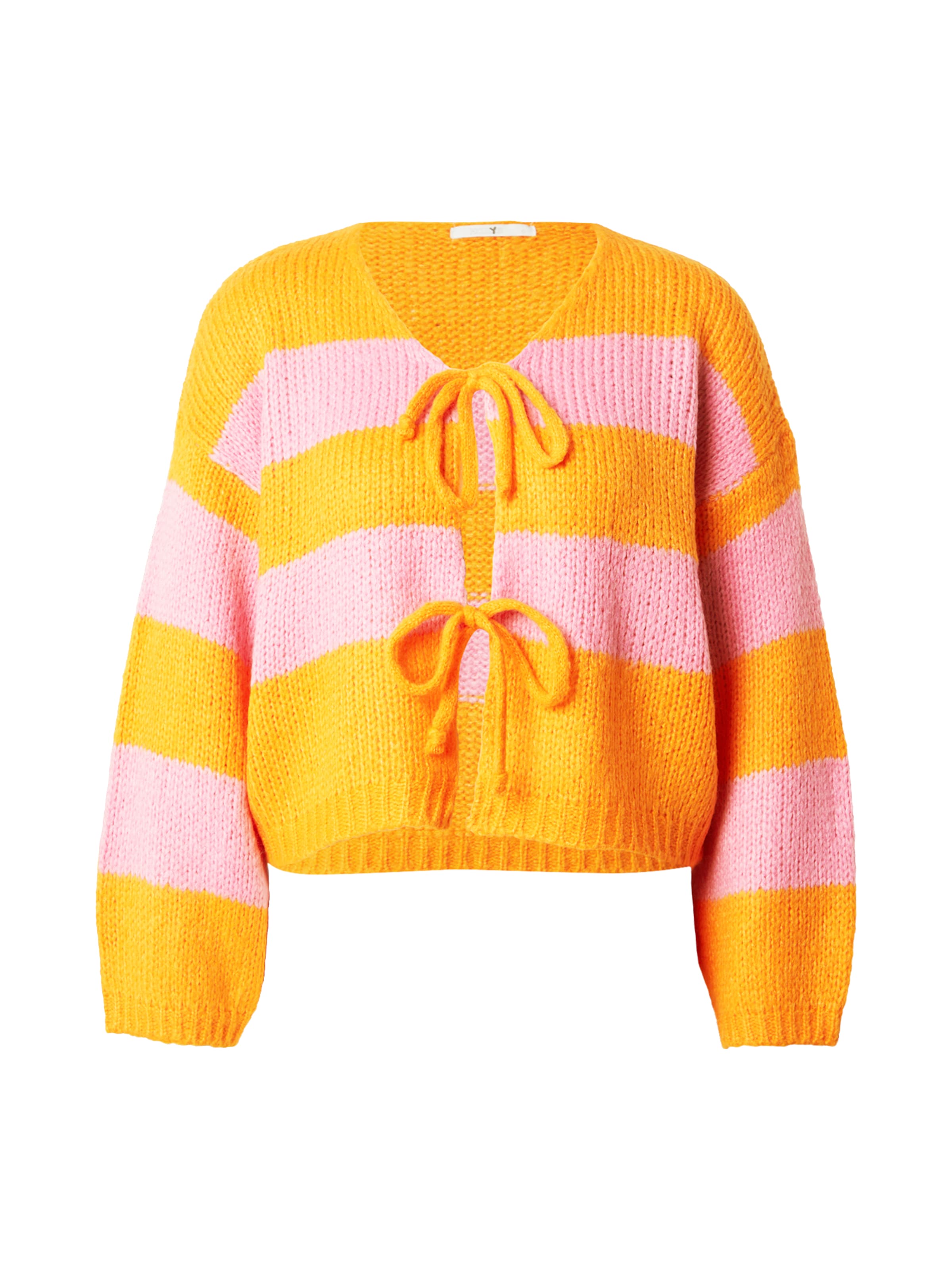 Hailys Strickjacke 'Ch44arlie' in XS in orange / rosa, Produktansicht