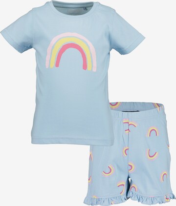 BLUE SEVEN - Pijama em azul: frente