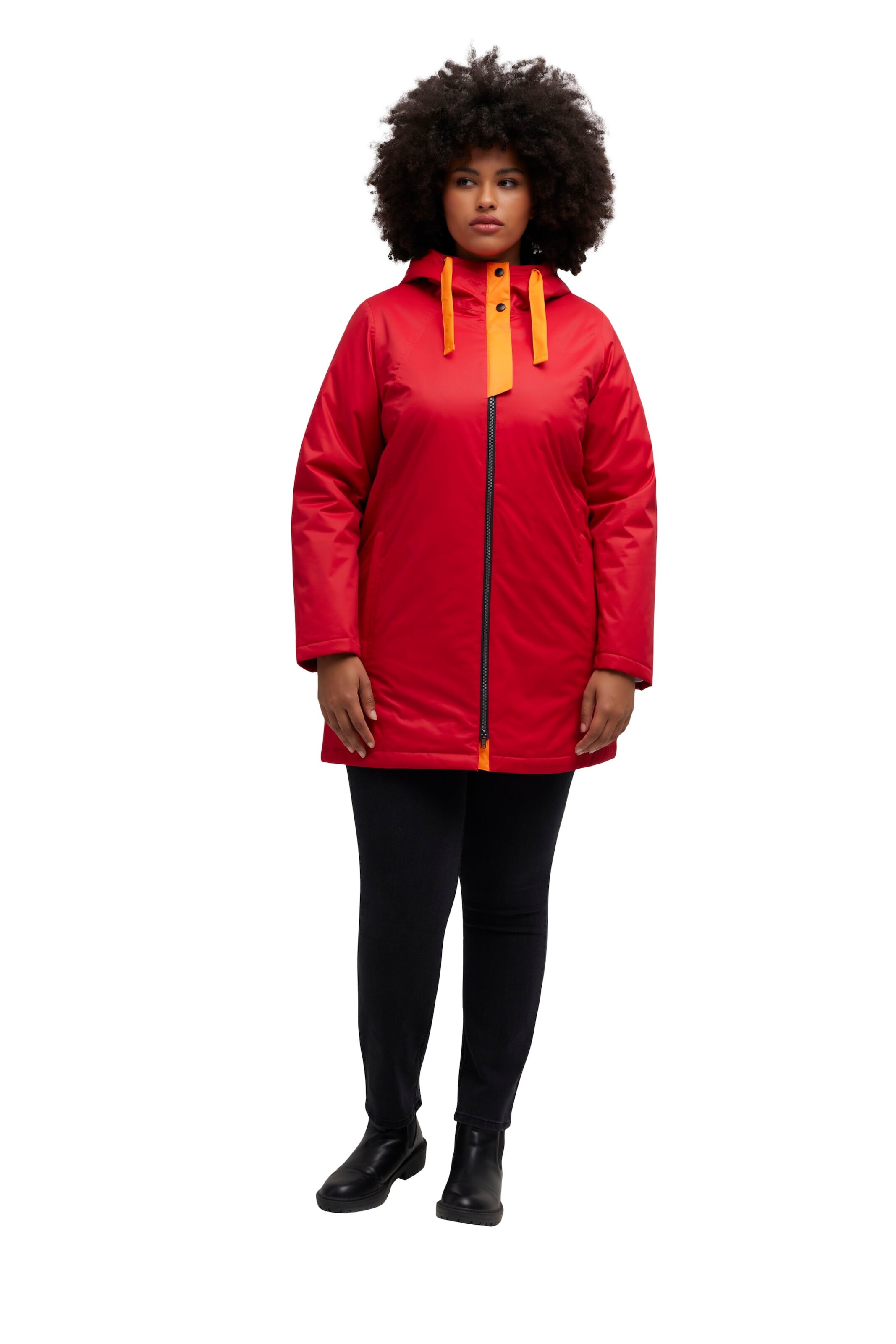 Ulla Popken Funktionsjacke in Rot