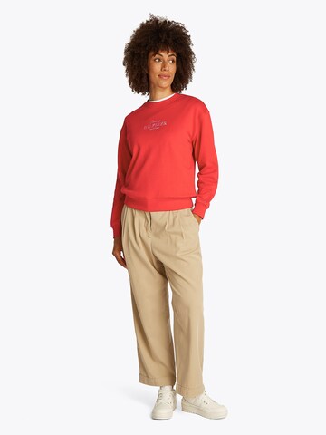 TOMMY HILFIGER Μπλούζα φούτερ σε κόκκινο