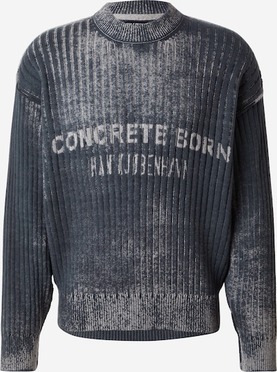 Han Kjøbenhavn Neulepaita värissä vaaleanharmaa / tummanharmaa, Tuotenäkymä