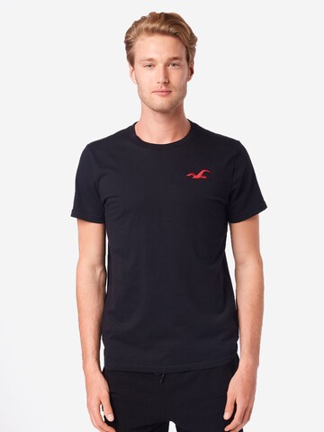 HOLLISTER - Camiseta en negro: frente