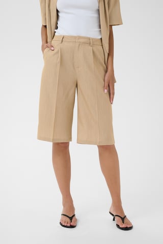 Loosefit Pantalon 'KAjulie' Kaffe en beige : devant