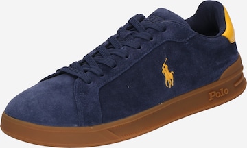 Sneaker bassa 'HRT CRT II' di Polo Ralph Lauren in blu: frontale