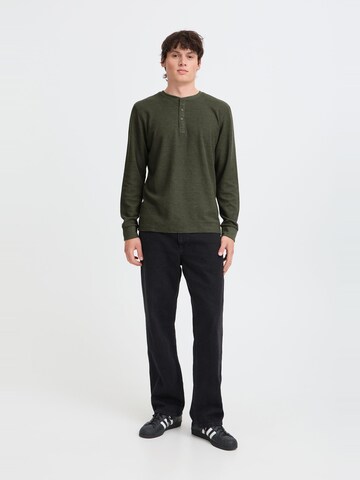 BLEND Shirt 'Noble' in Groen: voorkant