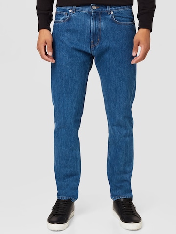 NORSE PROJECTS Slimfit Jeans 'Norse' in Blauw: voorkant
