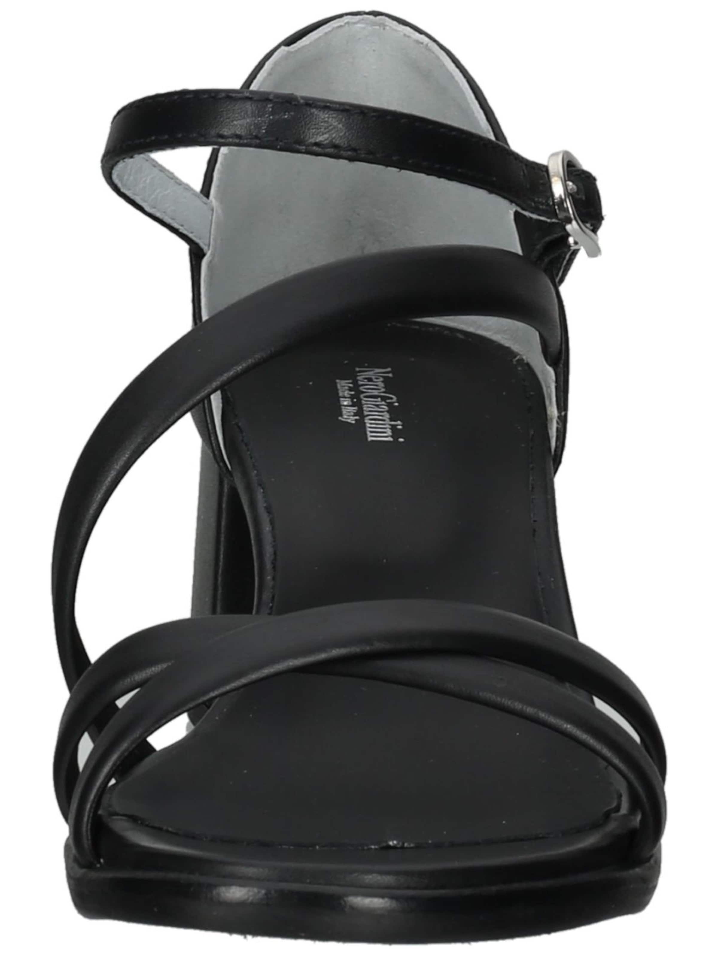 Nero Giardini Sandalen met riem in Zwart