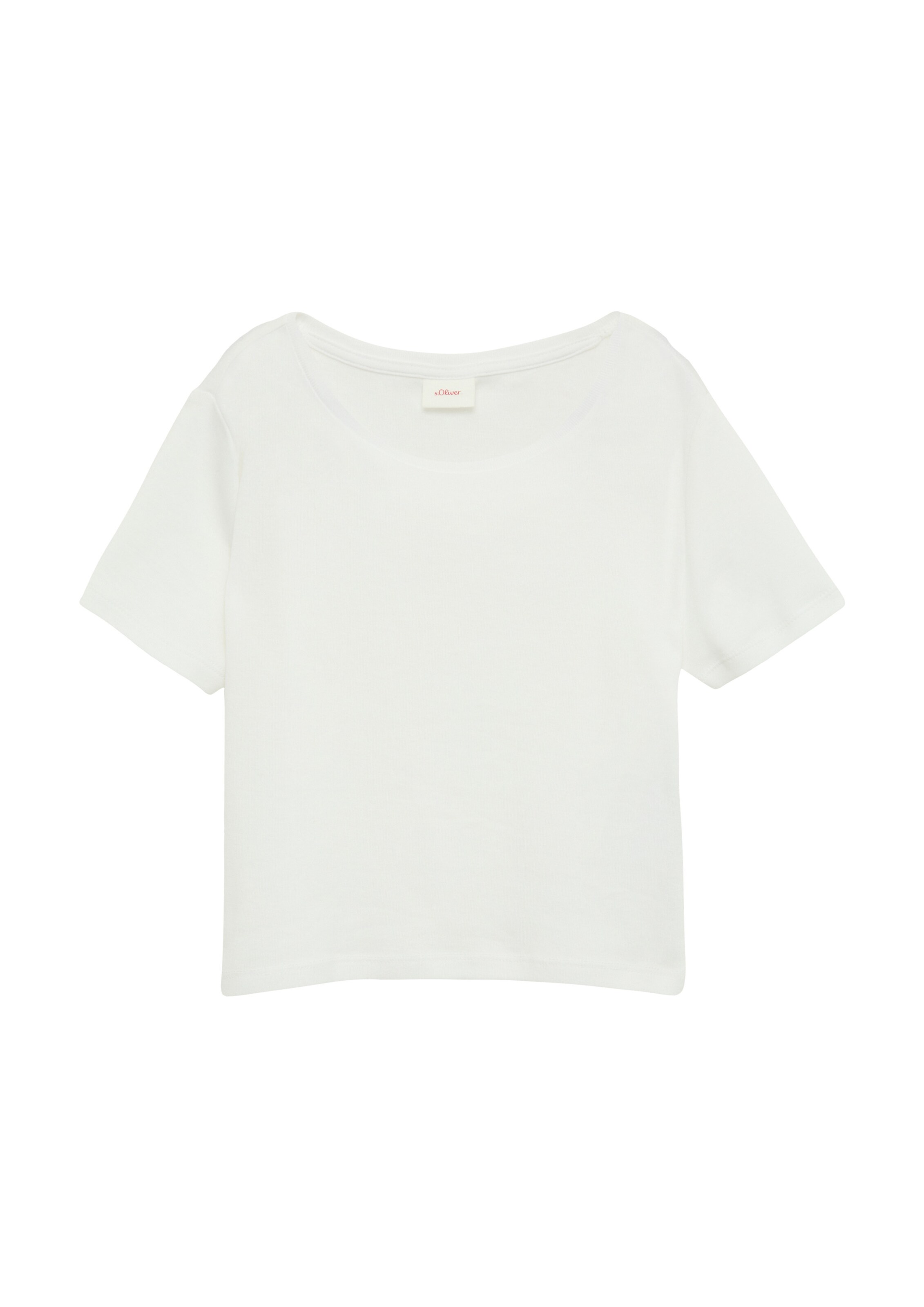 s.Oliver T-Shirt en blanc, Vue avec produit